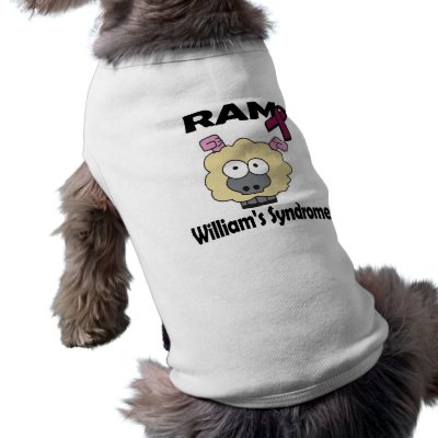 RAM Williams Syndrome Dog Clothing by super shop
