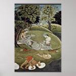 Rama And Sata In The Forest By Indischer Maler Von Posters