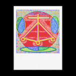 RAMA - Karuna Reiki Healing Sign by Navin Joshi postcards