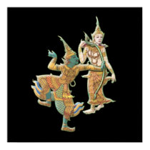 RAMA SITA - RAMAYANA HINDU BUDDHIST GOD posters