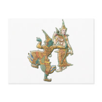 RAMA SITA - RAMAYANA HINDU BUDDHIST GODDESS postcards