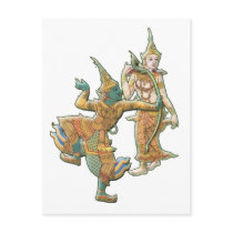RAMA SITA - RAMAYANA HINDU BUDDHIST GODDESS postcards