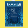 Ramadan Card Blue