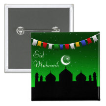 Ramadan Eid Garland - Islamic Button