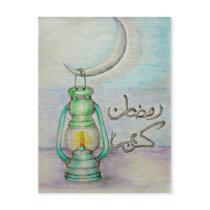 Ramadan Lantern Postcards
