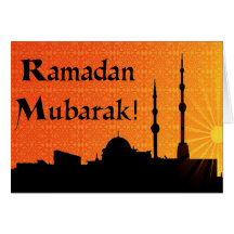 Ramadan Mubarak Greeting Cards