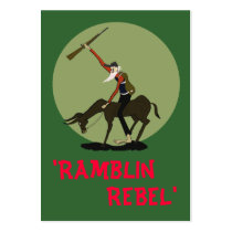 Ramblin Rebel ACEO business cards by Hanger_19 Ramblin Rebel ACEO business cards