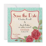 Rambling Rose - Save the Date Personalized Invitations