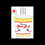 Ramen Cup Ladies T-Shirt