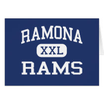Ramona - Rams - High School - Riverside California cards
