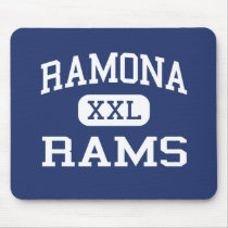 Ramona - Rams - High School - Riverside California mousepads