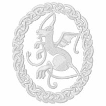 Rampant Dragon (white) jacket embroidered shirts