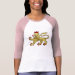 Ladies 3/4 Sleeve Raglan (Fitted)