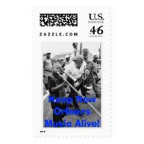 Rampart Street, New Orleans postage by EdNewman Rampart Street, New Orleans postage