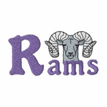 Rams embroidered shirts
