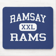 Ramsay - Rams - High School - Birmingham Alabama Mouse Mat