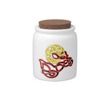 Ram'sHead Candy Jars