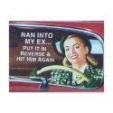 Ran Into My Ex Postcard