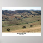 Ranch, Highway 99, Northern California posters