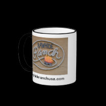 Ranch sign mug mugs
