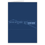 Ranch Style House: Blue Print: Cards