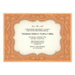 Ranch Style Light Brown Western Invitations