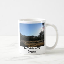 RanchMorning, To Think is To Create mugs