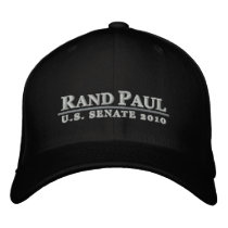 Rand Paul 2010 Campaign Hat embroidered hats
