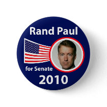 Rand Paul for Senate Button by RandPaulStore Rand Paul for Senate Button