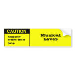 Randmon Song Bumper Stickers