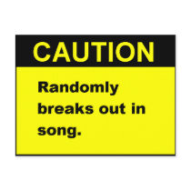 Randmon Song postcards