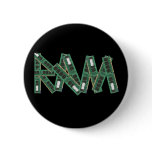 Random Access Memory Pinback Button