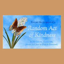 Random Acts of Kindness Cards business cards