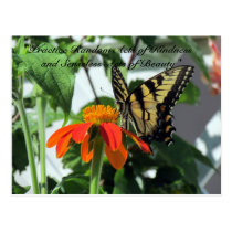 Random Acts of Kindness Postcard - Butterfly postcards