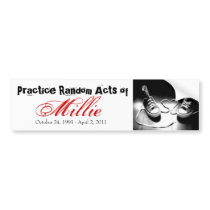 Random Acts of Millie Bumper Sticker