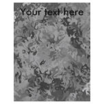 Random black and white swirling flames flyers