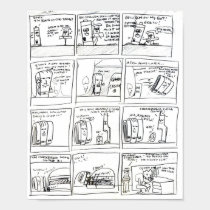 random cartoons posters