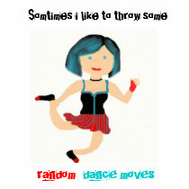 Random dance moves t-shirts