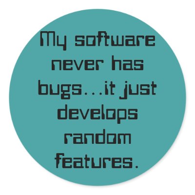 Random Features Stickers by Superstarbing