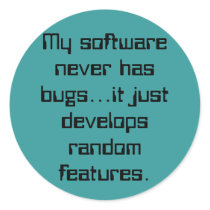 Random Features Stickers