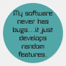 Random Features Stickers