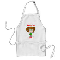 Random Girl aprons by rexfmay Random Girl aprons