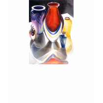"Random Hearts" Art Glass Watercolor t-shirts by PaulJacksonart "Random Hearts" Art Glass Watercolor t-shirts