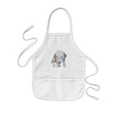 Random Labrador Dog copy Apron by Moondial