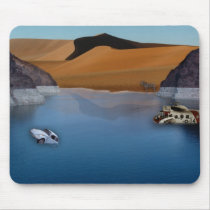 Random Landscape Mousepad by homeruntilly Random Landscape Mousepad