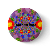 Random multicolored kaleidoscopic flames pins