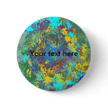 Random multicolored swirling flames buttons