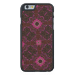 random pattern 1 pink purple.jpg carved® maple iPhone 6 case