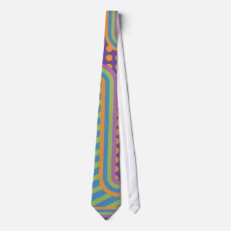 Random Patterned Tie tie