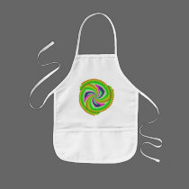 Random, pretty, colourful, fuzzy windmill splurge! aprons